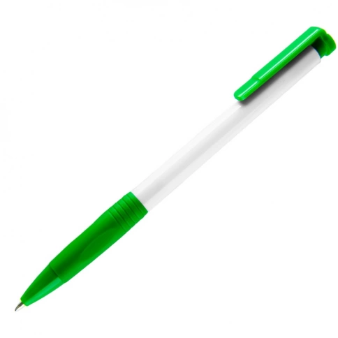Шариковая ручка Neopen N13, белая с зелёным фото 1