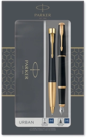 Набор Parker Urban Core FK200 (2093381) Muted Black GT сталь нержавеющая подар.кор. фото 1