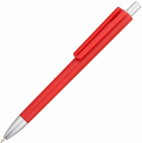 Ручка пластиковая шариковая Vivapens VIKO COLOR, красная фото 1