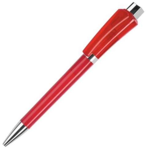 Шариковая ручка Dreampen Optimus Transparent Metal, красная фото 1