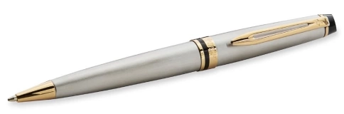 Шариковая ручка  Waterman Expert 3 (S0952000) Stainless Steel GT; M синие чернила; подарочная коробка фото 9