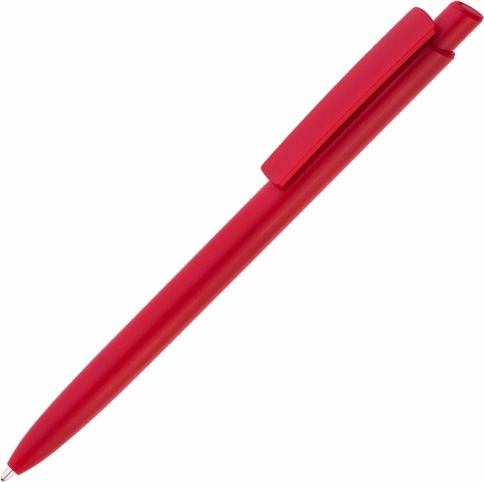 Ручка пластиковая шариковая Vivapens POLO COLOR, красная фото 1
