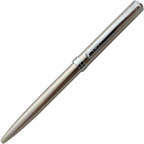 Шариковая ручка Senator DELGADO Steel Crome CBS, серебристая фото 1