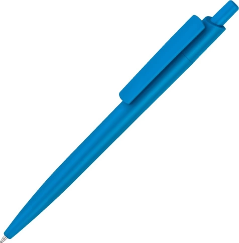 Ручка пластиковая шариковая Vivapens HIT COLOR, голубая фото 1
