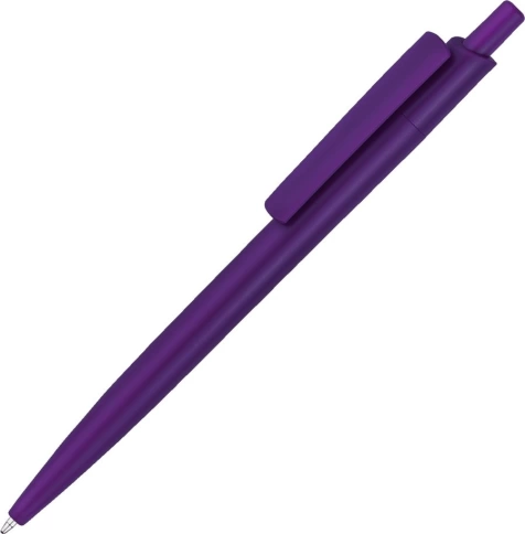 Ручка пластиковая шариковая Vivapens HIT COLOR, фиолетовая фото 3