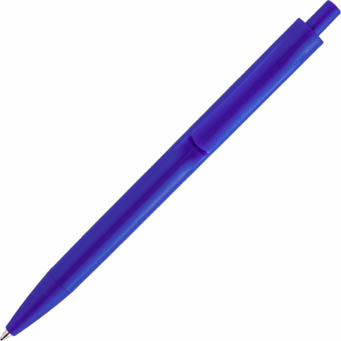 Ручка пластиковая шариковая Vivapens IGLA COLOR, синяя фото 2