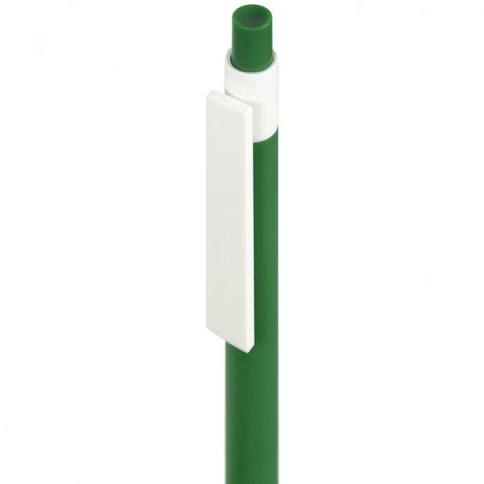 Шариковая ручка Neopen Retro, зелёная с белым фото 2